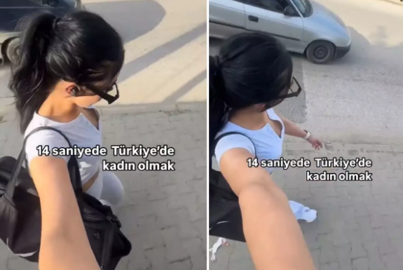 "Türkiyədə qadın olmaq" qeydi ilə video paylaşdı, müzakirələrə səbəb oldu - VİDEO