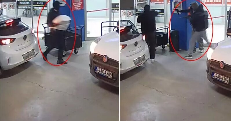 Ən böyük qızıl mərkəzində soyğun - VİDEO