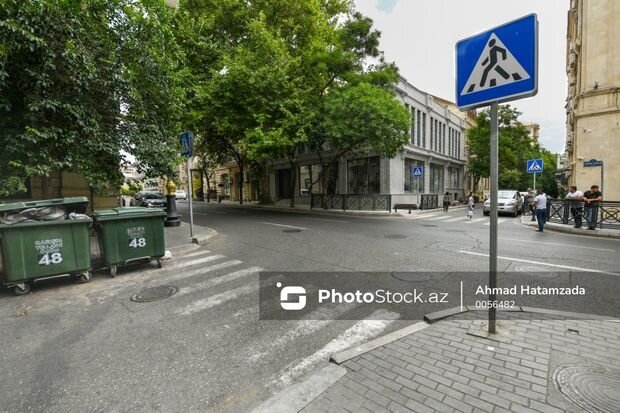 Bakıda gənc oğlan qəzada xəsarət alıb