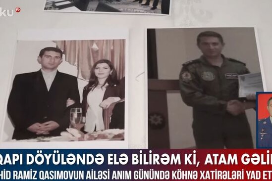 Şəhid pilotun ailəsi: "Onun ən sevdiyi mahnı "Yada sal məni" idi" - VİDEO