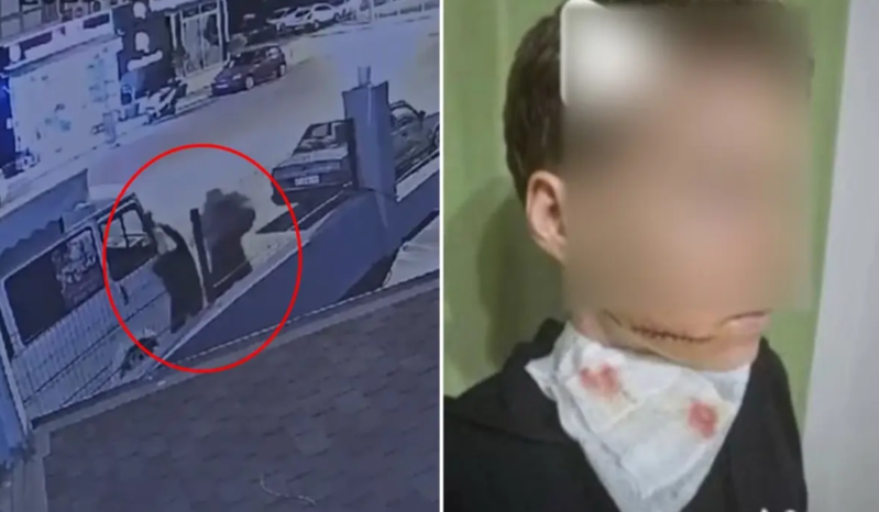 Küçədə ukraynalı qadına hücum edib döyən şəxs saxlanıldı - VİDEO