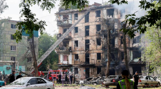 Rusiya Ukraynaya raket hücumu etdi: 3 ölü