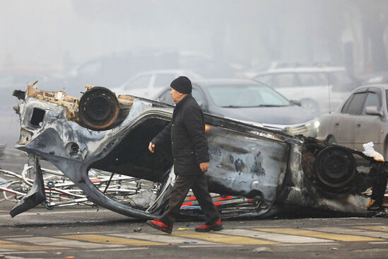 Qazaxıstan iğtişaşlar nəticəsində dəymiş zərərin məbləği açıqlandı