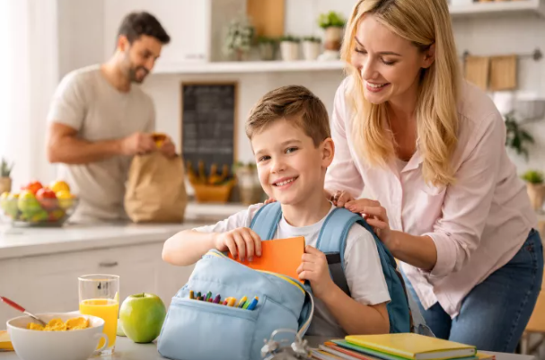 Uşağı qışqırmadan 15 dəqiqəyə məktəbə necə yola salmaq olar?