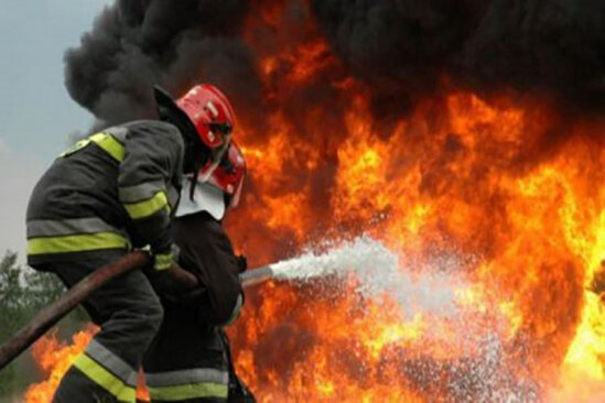 Bakıda bələdiyyə binası yandı