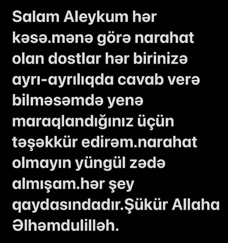 Üzeyir Mehdizadəyə nə olub? - FOTO