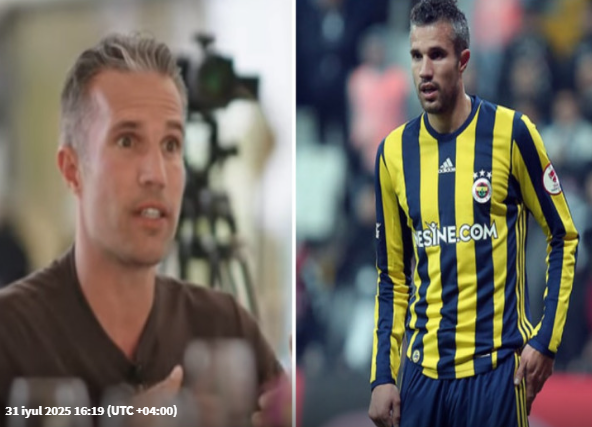 Van Persi bir klubda oynamadığına görətəəssüflənir: O, Premyer Liqadan deyil