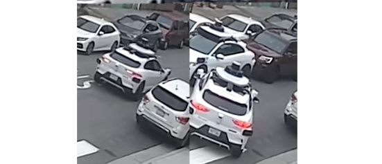 Veymo dar küçədə tərəddüd etdi: Sürücüsüz avtomobil 3 dəqiqəlik gecikməyə səbəb oldu - VİDEO