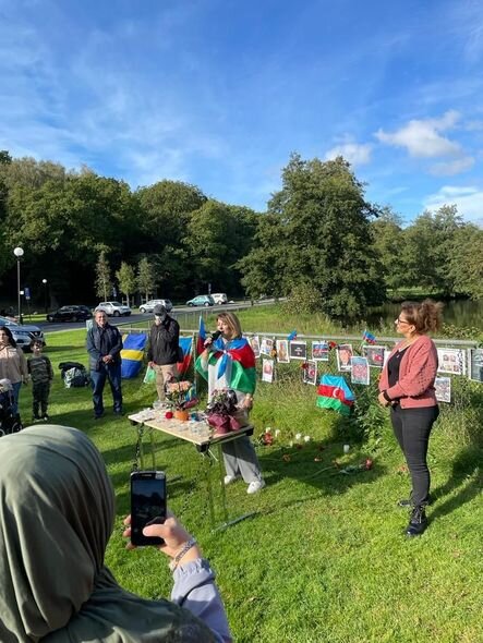 Dünyanın bir neçə şəhərində Anım Gününə həsr olunmuş aksiya təşkil edilib - FOTO