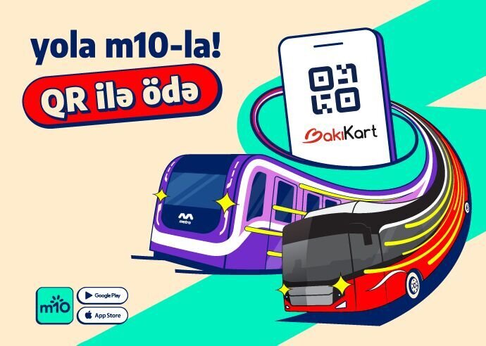 "BakıKART" artıq m10-da!