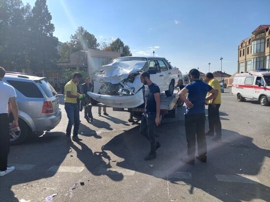 Ağır yol QƏZASI - Ölən və yaralananlar var - FOTO