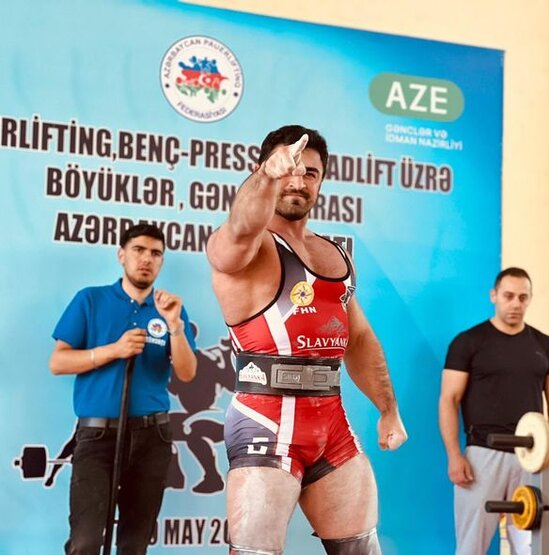 Üstünə ştanq düşən idmançı: "Huşum getdimi, ayağım sürüşdümü, özüm də bilmədim" - FOTO/VİDEO