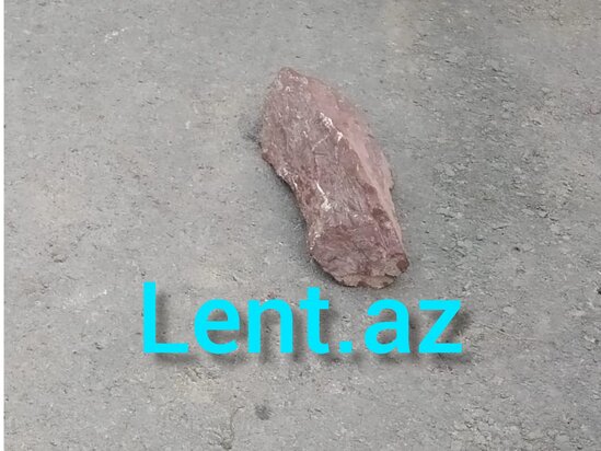 Azərbaycanın bu rayonuna göydən DAŞ DÜŞDÜ - FOTO