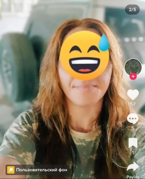 Müdafiə Nazirliyindən özünü hərbi polis kimi təqdim edən qadınla bağlı AÇIQLAMA - FOTO