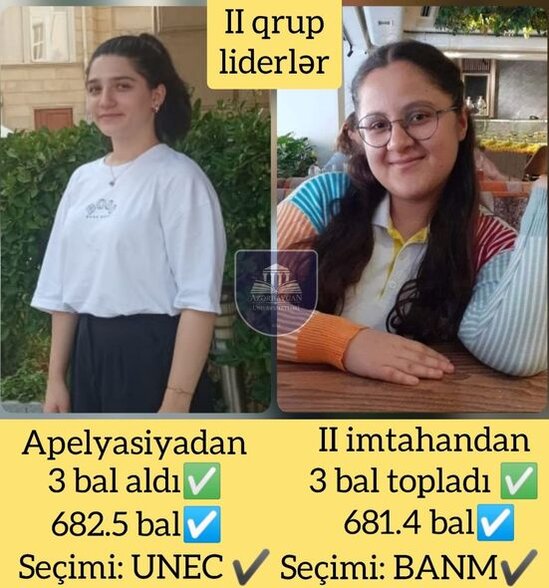 Abituriyentlərin birincilik MÜBARİZƏSİ - Təhsil tarixində İLK + FOTO