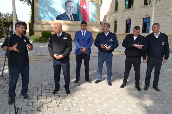 "Açıq mikrofon" Tərtərdə - FOTO