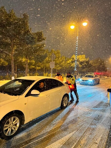 Sumqayıt Şəhər Polis İdarəsinin əməkdaşları gücləndirilmiş iş rejimində çalışırlar
