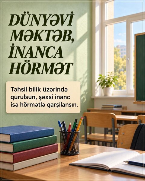 Vahid məktəbli forması: təhsildə bərabərlik, sosial məsuliyyət və məktəb mədəniyyətinin strateji əhəmiyyəti