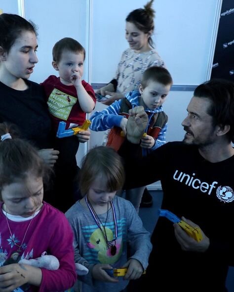 "Üzüklərin hökmdarı"nın ulduzu ukraynalılara dəstək olmağa çağırdı - FOTO