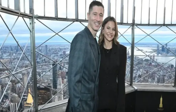 Gözlənilmədən: Robert Levandovski və həyat yoldaşı Nyu-Yorka getdilər - Səbəb nə idi?