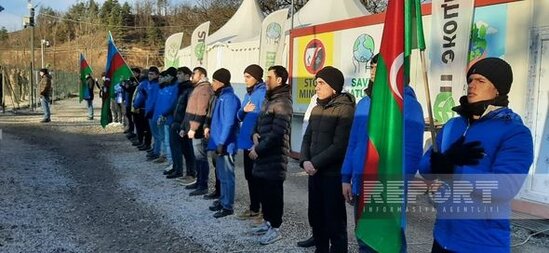 Xankəndi yolunda RSK avtomobillərinin maneəsiz hərəkəti təmin olunub - YENİLƏNİB + FOTO/VİDEO