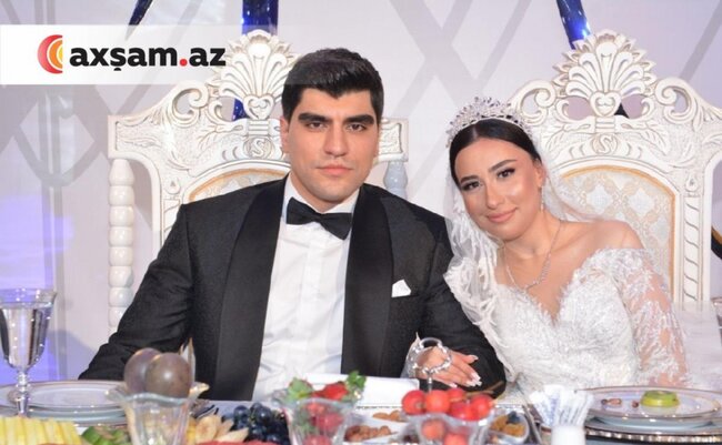 Xatunun oğlunun toyundan - Video+Fotolar