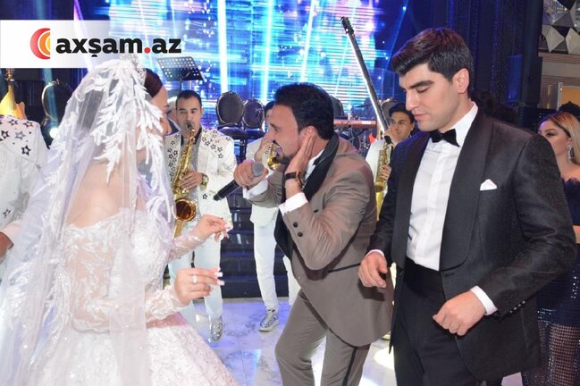 Xatunun oğlunun toyundan - Video+Fotolar