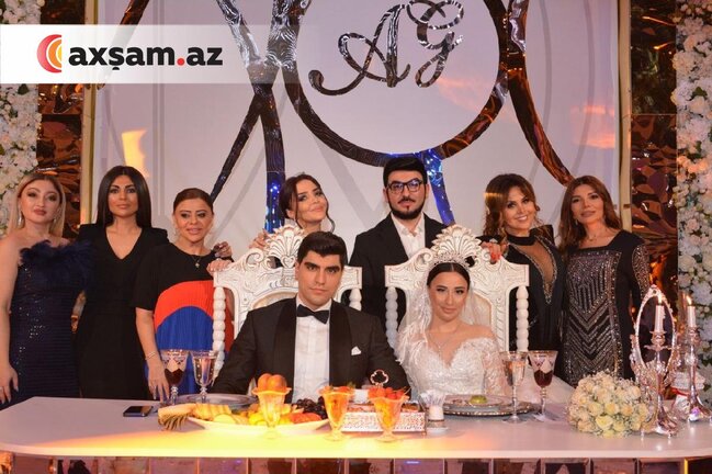 Xatunun oğlunun toyundan - Video+Fotolar