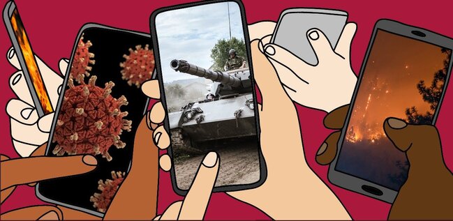 İlin xəstəliyi: Zəlzələ və ölüm xəbərlərinə baxmaq Dumskrollinq yaradır