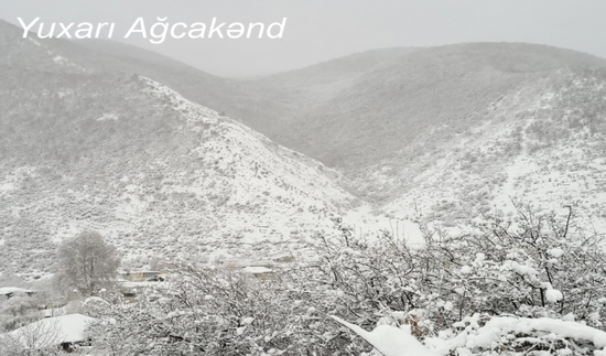 Bölgələrimizin qarlı görüntüləri