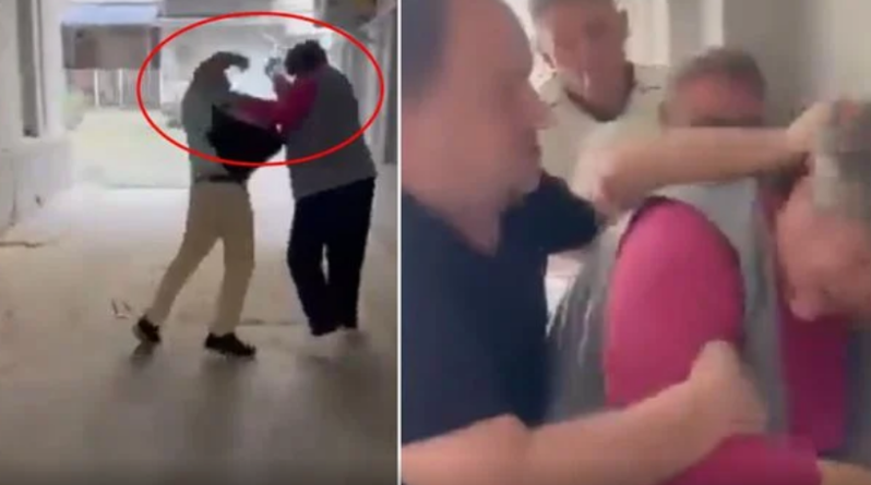 Restoran sahibi ilə bağlı qalmaqal: yaşlı qadına zorakılıq iddiası - VİDEO