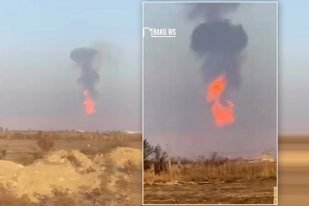 Ələt istiqamətində vulkan püskürüb - ANBAAN VİDEO