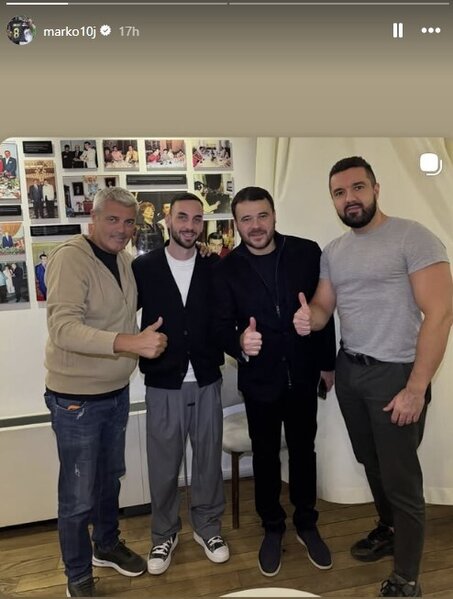 Emin Ağalarov Marko Yankoviçlə görüşdü - Foto