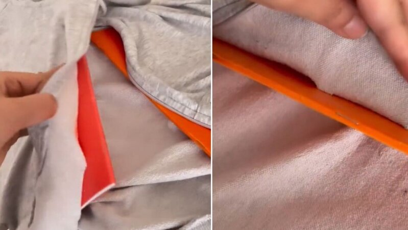 Sosial mediada yayılan görüntülər narahatlıq yaratdı: Məktəbli özünə "qoruyucu jilet" hazırladı - VİDEO