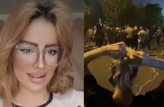 İrandakı etirazların canlı simvolu güllələndi - VİDEO