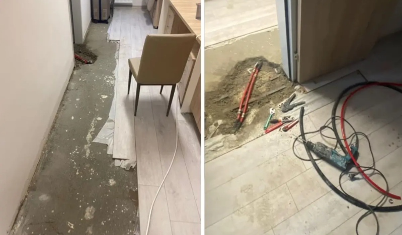Yeni tikilən tələbə yataqxanasında problemlər: Borular partladı, istilik yoxdur