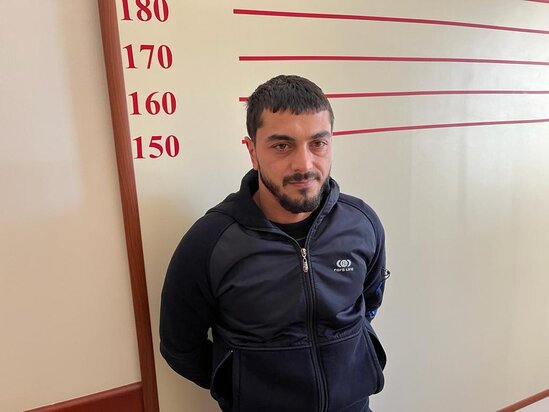 Qubada narkotikin təsiri altında avtomobil idarə edən sürücü saxlanılıb