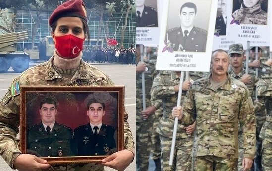 "Prezidentin yürüşdə yoldaşımın fotosunu daşıdığını görəndə çox təsirləndim"