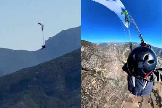 Paraplançının paraşütü açılmadı – ANBAAN VİDEO