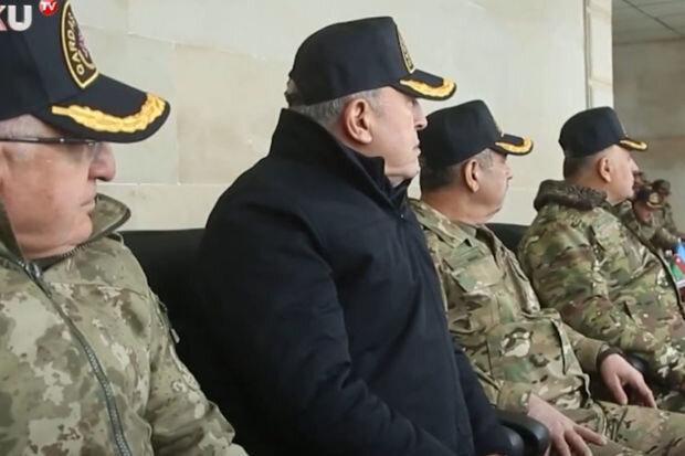 "Qardaş yumruğu" təlimi davam edir - VİDEO