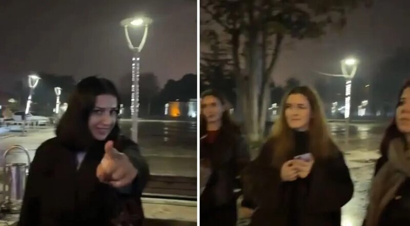 Yataqxanaya gecikən qız tələbələrin videosu sosial mediada müzakirə yaratdı - VİDEO