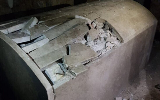 Həzrəti Yusifin türbəsi dağıdıldı - Fotolar