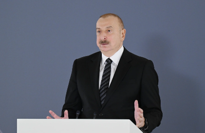 Prezident: "Azərbaycan güclü dövlətdir, ləyaqətlə, vicdanla irəliyə gedən bir ölkədir"