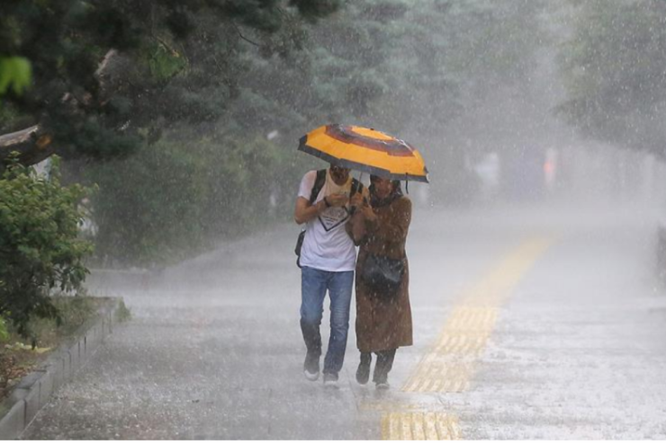 Sabah Bakıya güclü yağış yağacaq - HAVA PROQNOZU