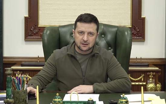 Zelenskinin Kiyevi tərk etməsi xəbəri növbəti dəfə təkzib edildi