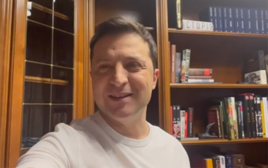 Zelenskidən xalqa müraciət - VİDEO