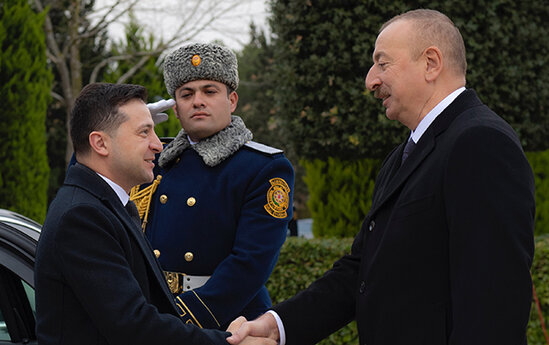 Zelenski İlham Əliyevlə bağlı PAYLAŞIM ETDİ