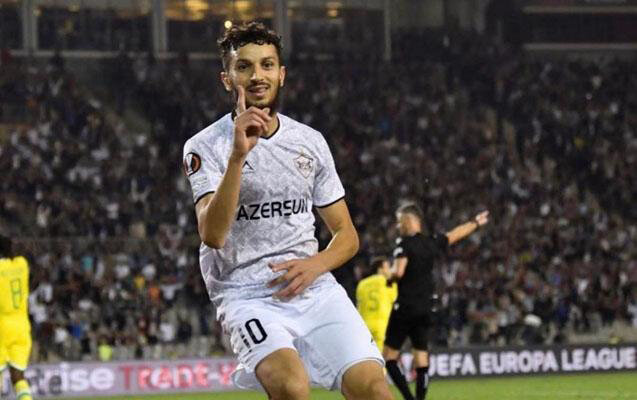 Zubir "Qarabağ"da 70-ci qolunu vurdu