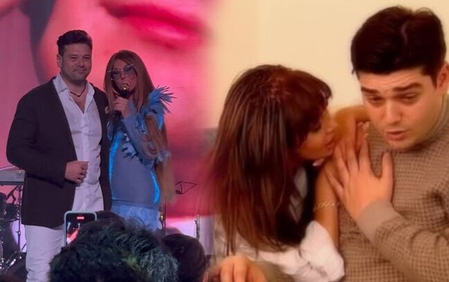 Aygün Kazımova onunla 23 il sonra bir arada - Video